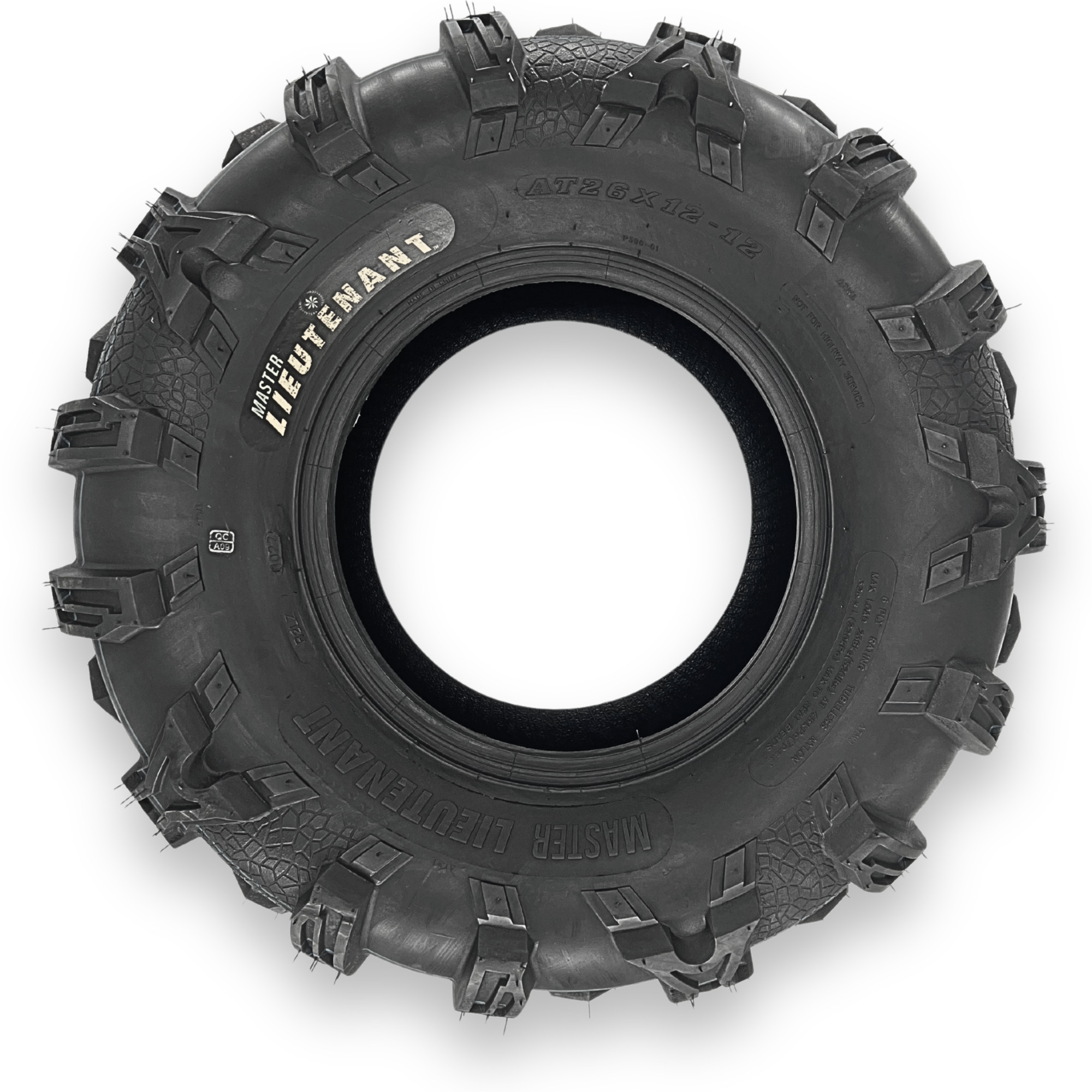 MASTER Lieutenant ATV/UTV Tire, 26 x 12.00-12, Model# 541440